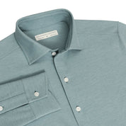 The Cullinane Shirt Heathered California Spruce Holderness & Bourne