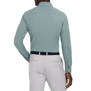 The Cullinane Shirt Heathered California Spruce Holderness & Bourne