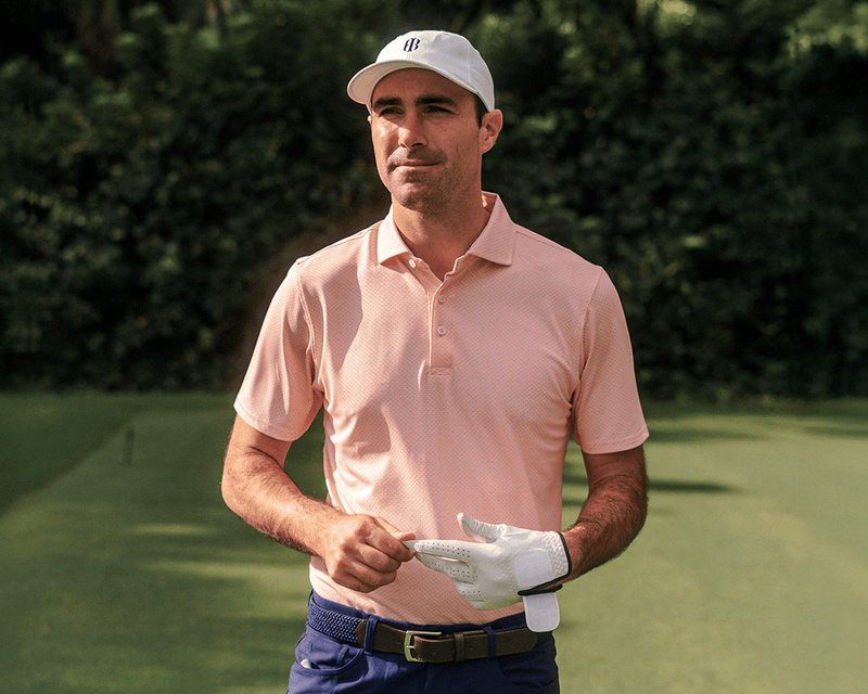 The Eaton Polo Shirt Nectarine Holderness & Bourne
