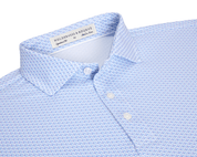 The Fulton Polo Shirt Belmont & Horizon Blue Holderness & Bourne