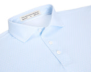 The Griffin Polo Shirt Vista Blue Holderness & Bourne