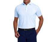 The Griffin Polo Shirt Vista Blue Holderness & Bourne