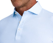 The Griffin Polo Shirt Vista Blue Holderness & Bourne