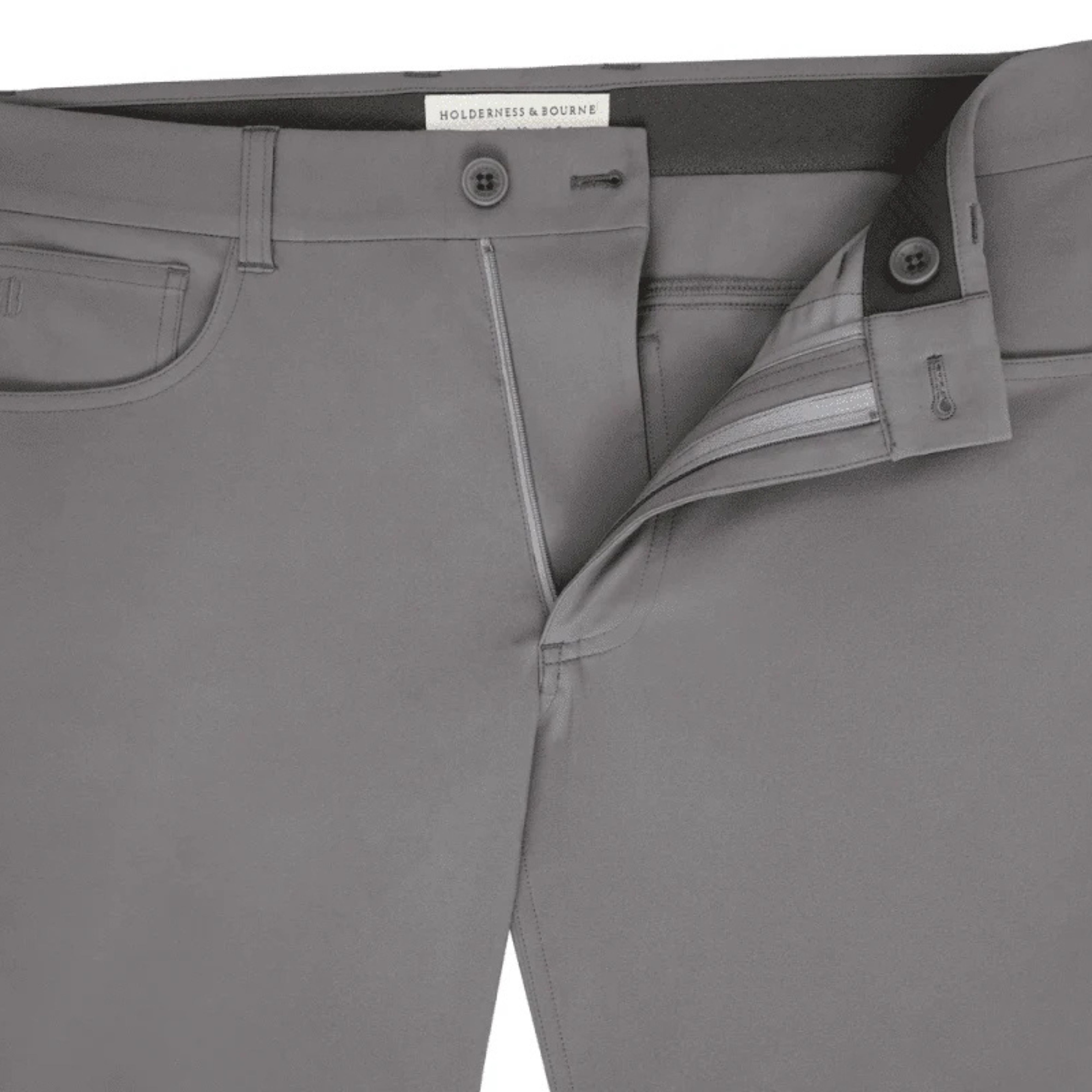 The McDaniel 5 Pocket Pant Light Gray Holderness & Bourne