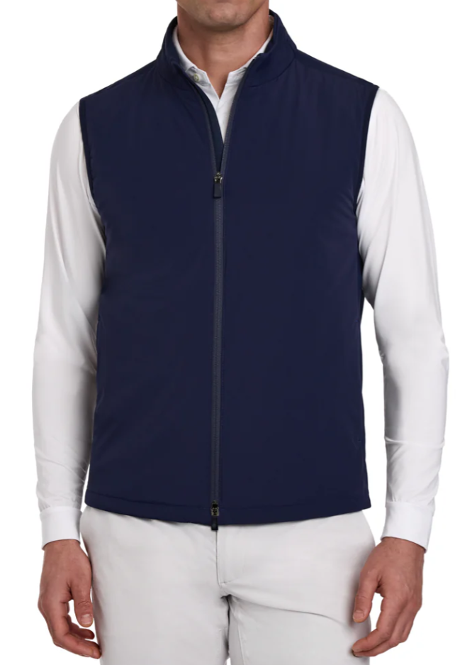 The Swenson Vest Navy Holderness & Bourne