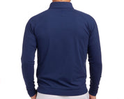 The Westland Boys Quarter-Zip Navy Holderness & Bourne