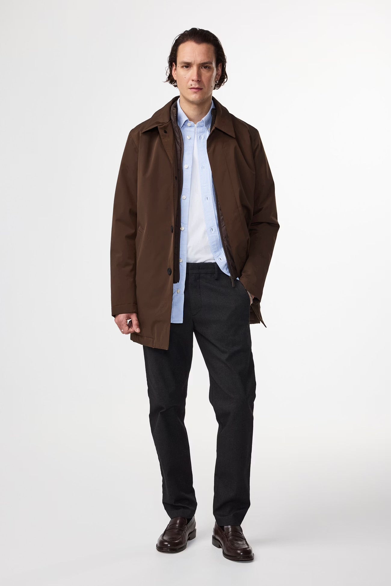 Theo Melange Chino  Black NN.07