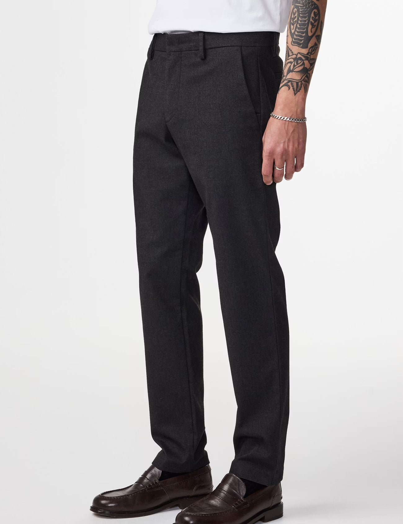 Theo Melange Chino  Black NN.07