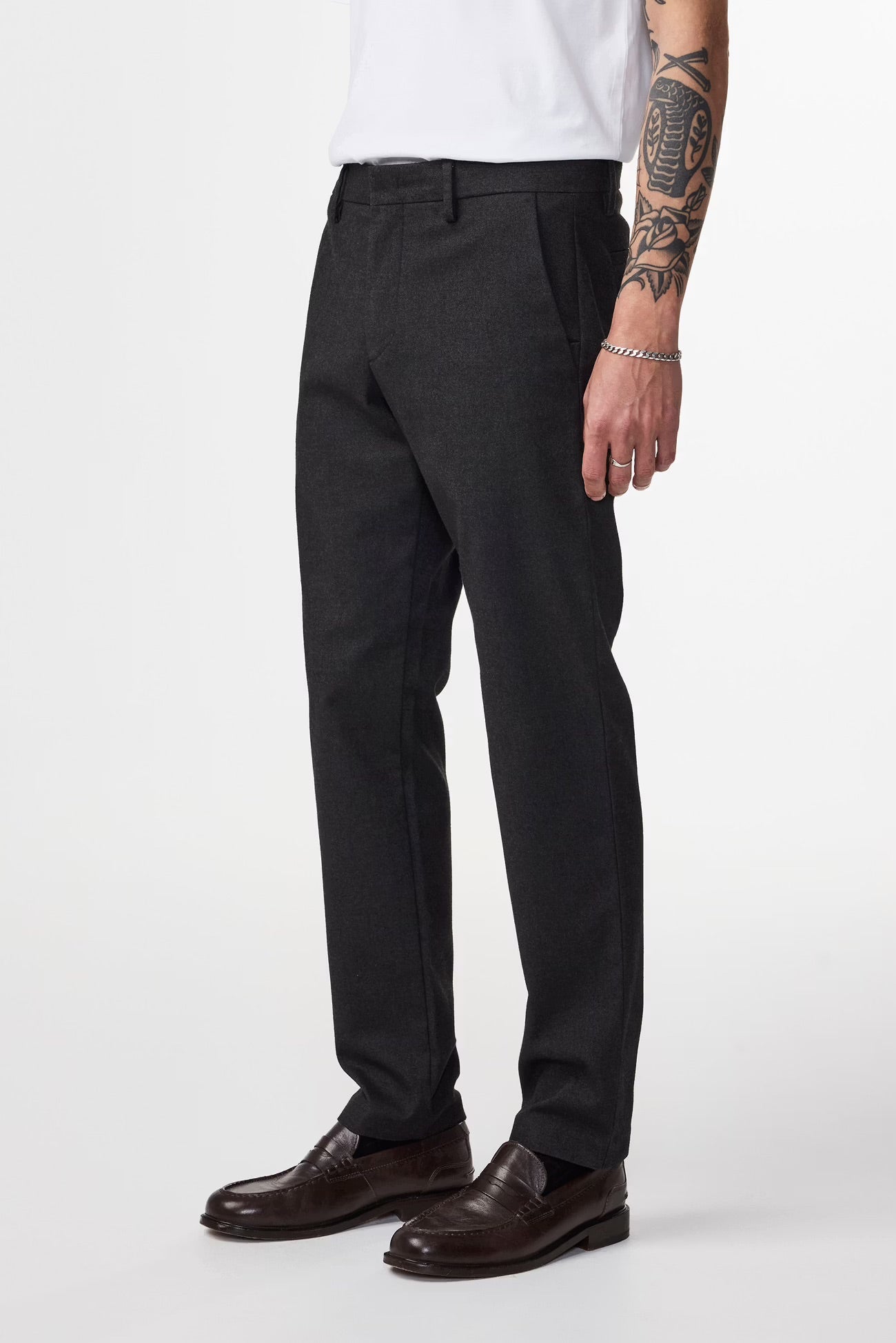 Theo Melange Chino  Black NN.07