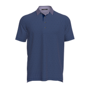 Thorns and Grace Short Sleeve Polo - Maltese Blue | Greyson Clothiers