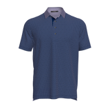 Thorns and Grace Short Sleeve Polo - Maltese Blue | Greyson Clothiers