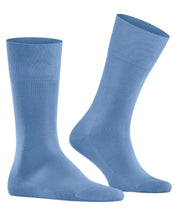 Tiago Men's Dress Sock- Light Blue Falke