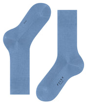 Tiago Men's Dress Sock- Light Blue Falke