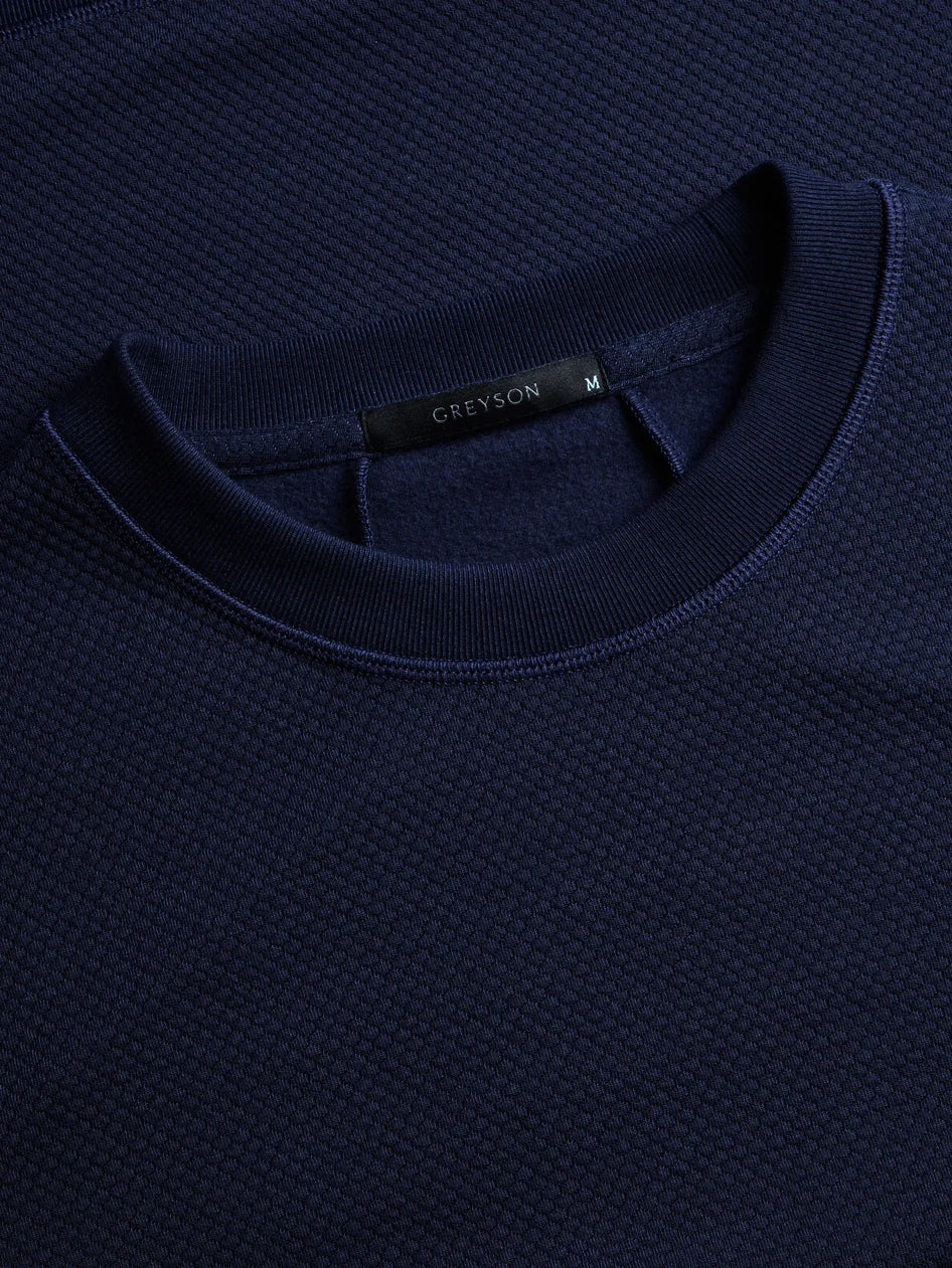 Troy Crewneck Maltese Blue Greyson Clothiers