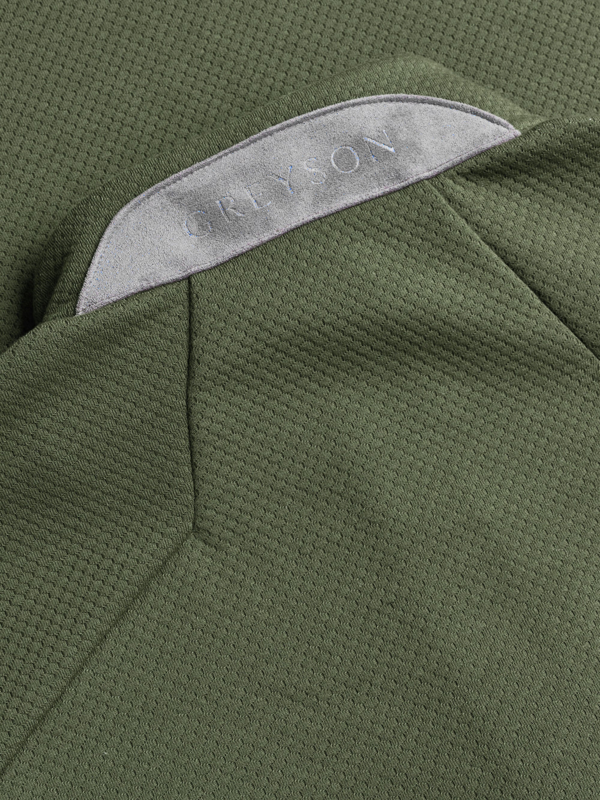 Troy Quarter-Zip Camp Greyson Clothiers back collar