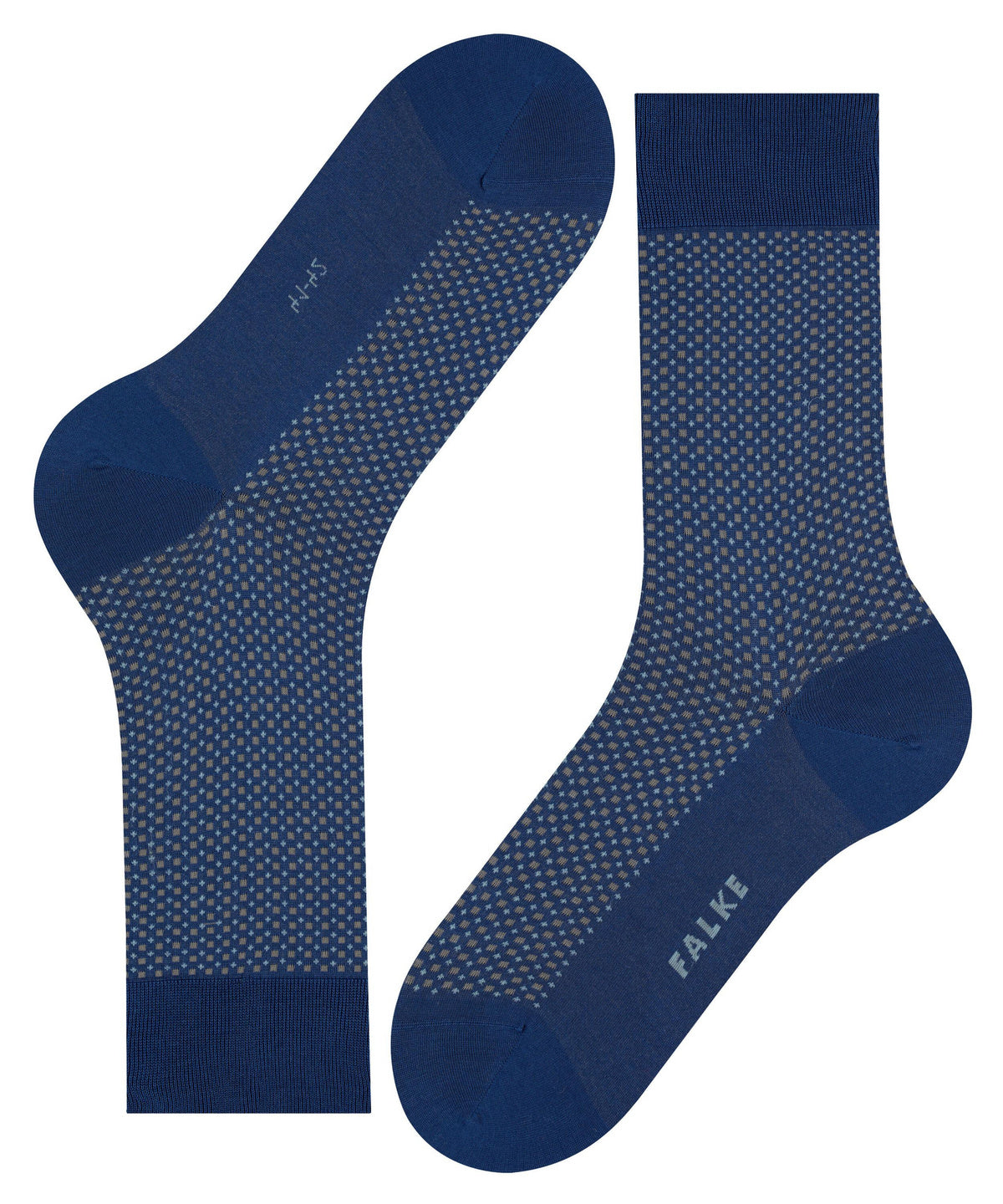 Uptown Tie Men Socks - Royal Blue | Falke