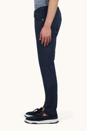 Varese Stretch Cotton Trousers Blue Pant Paul & Shark 