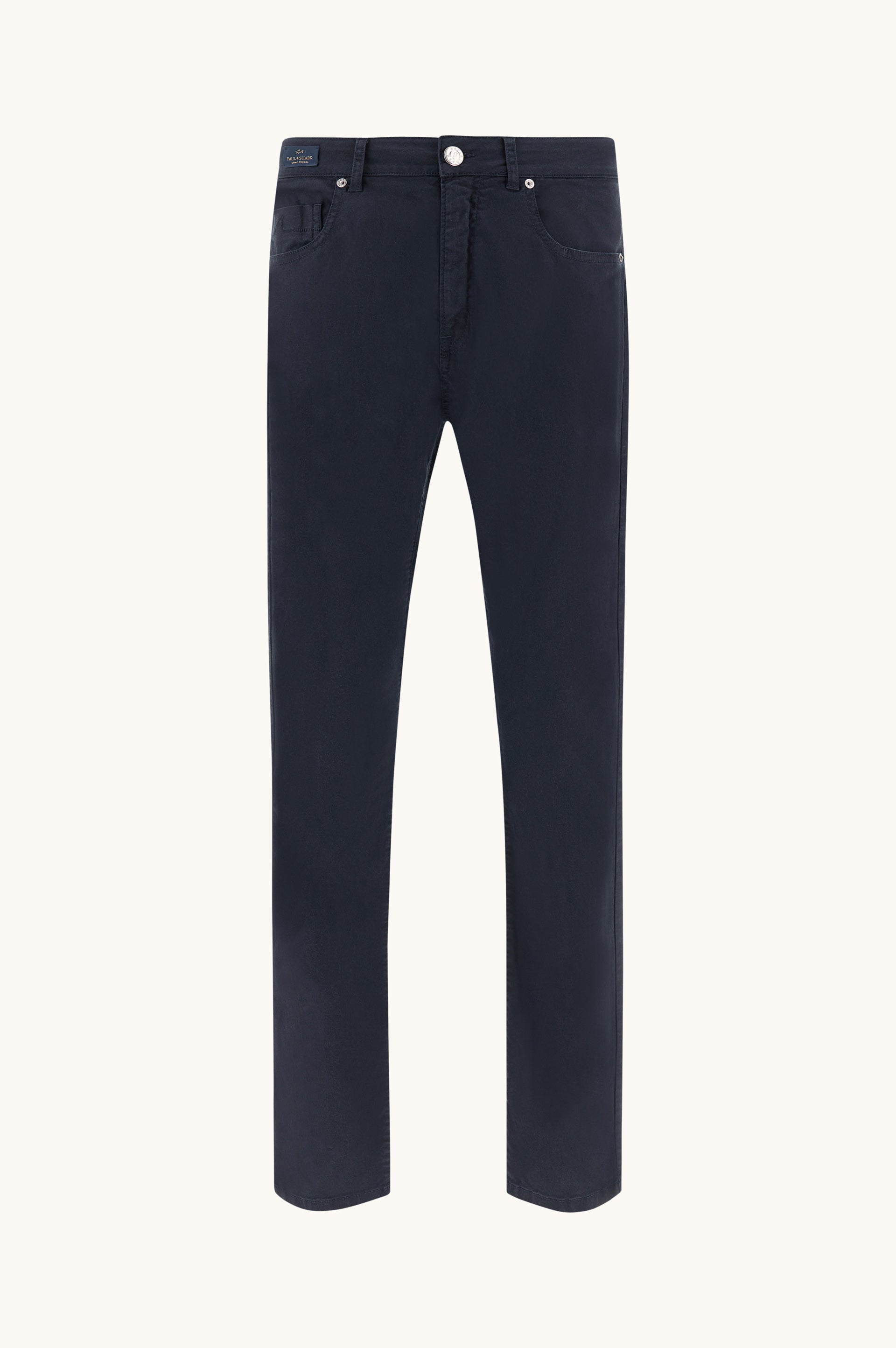 Varese Stretch Cotton Trousers Blue Pant Paul & Shark 