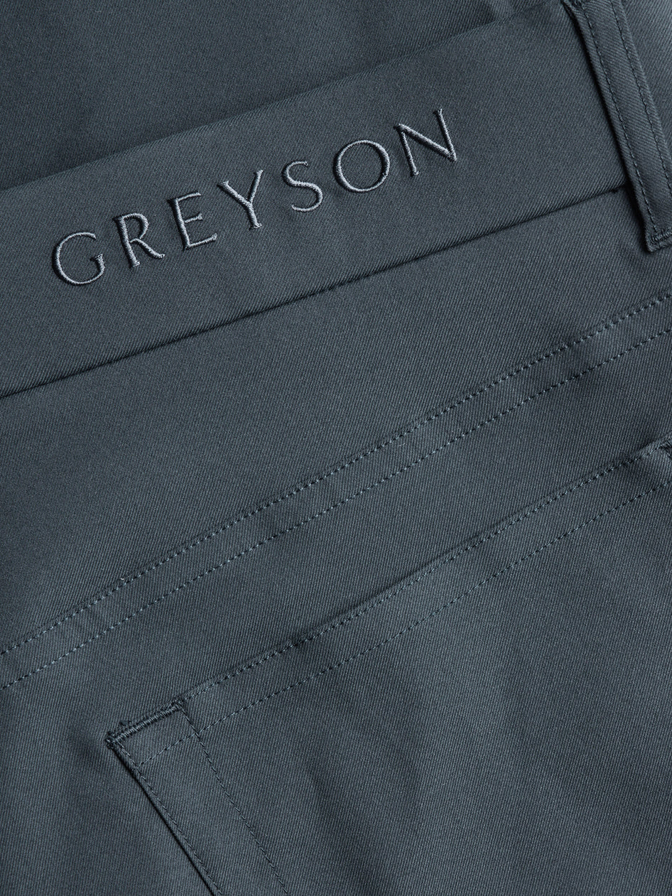 Wainscott 5 Pocket Pant Anthracite Greyson Clothiers