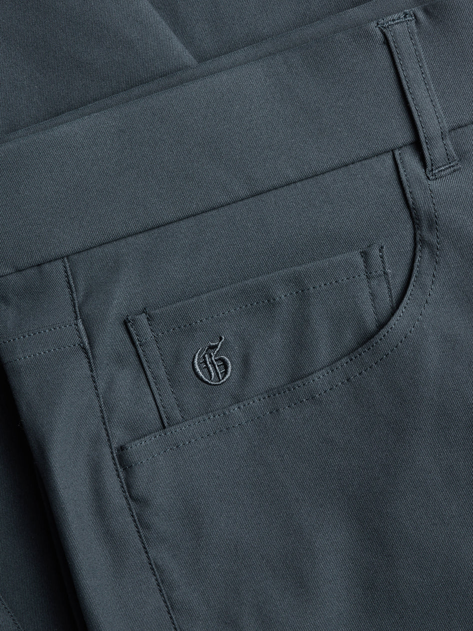 Wainscott 5 Pocket Pant Anthracite Greyson Clothiers