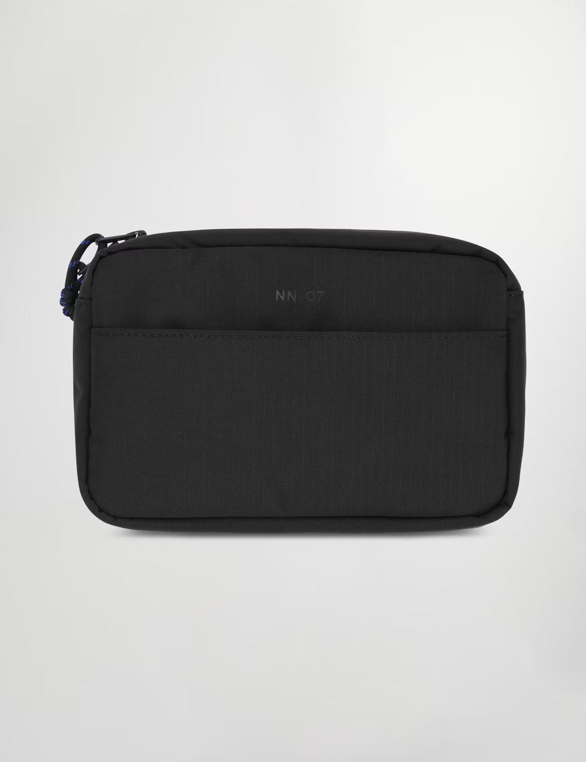Water Repellant Wash Bag in Black from NN.07 Front