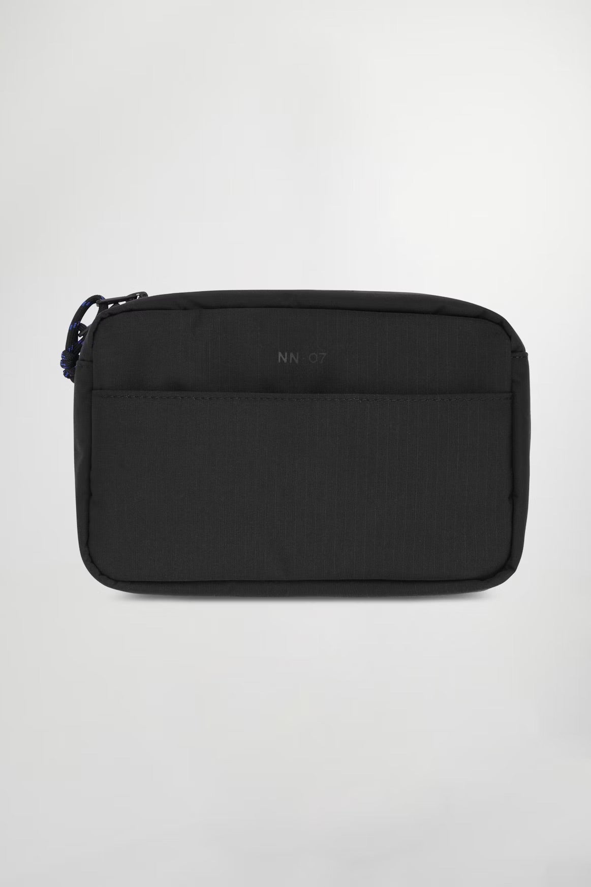 Water Repellant Wash Bag in Black from NN.07 Front