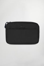 Water Repellant Wash Bag in Black from NN.07 Front