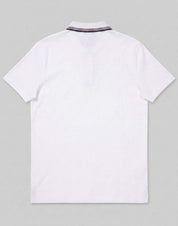 White Black Tipped Polo