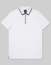 White Black Tipped Polo