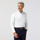 White Newport Dress Shirt | Mizzen+Main
