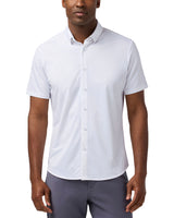 White Petal Hatch Halyard Short Sleeve Shirt | Mizzen+Main