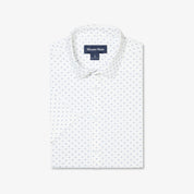 White Tossed Triangle Halyard Short Sleeve Mizzen+Main