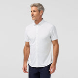 White Tossed Triangle Halyard Short Sleeve | Mizzen+Main