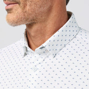 White Tossed Triangle Halyard Short Sleeve Mizzen+Main