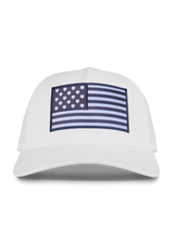 Wolf Flag Trucker Hat - Arctic | Greyson Clothiers