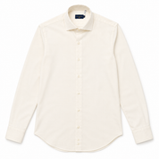 Xsoft Cotton Lyocell Shirt Ivory Paul & Shark 