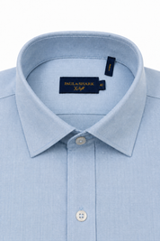 Xsoft Cotton Lyocell Shirt Lt Blue Paul & Shark 