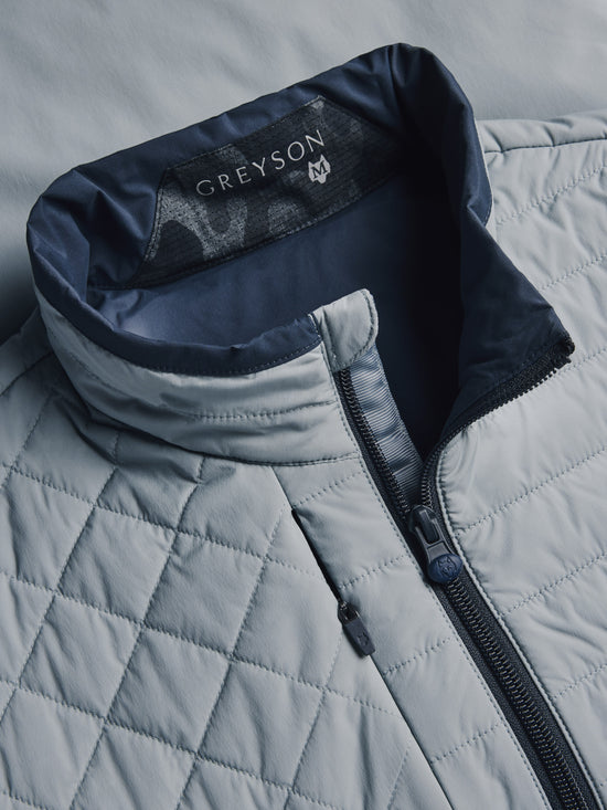 Yukon Ultralight Hybrid Vest - Pacific Fog Greyson Clothiers