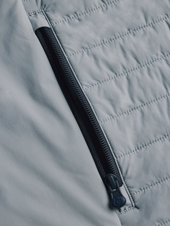 Yukon Ultralight Hybrid Vest - Pacific Fog Greyson Clothiers