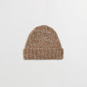 Chunky Wool Blend Beanie - Caramel NN.07