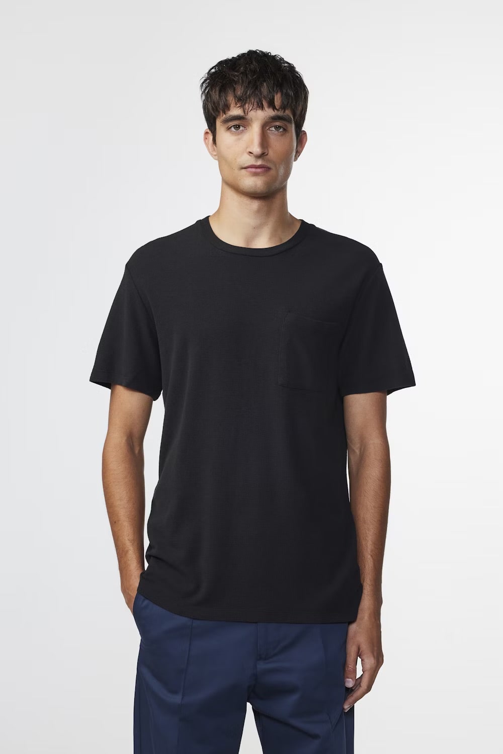 Clive Short Sleeve Shirt - Black | NN07