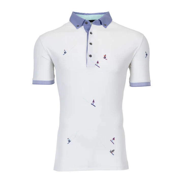 Usa Eagle Love Polo Shirt White For Men