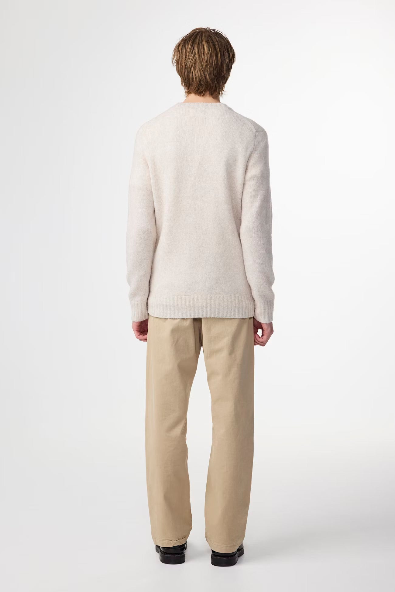 Lee Wool Blend Sweater Ivory