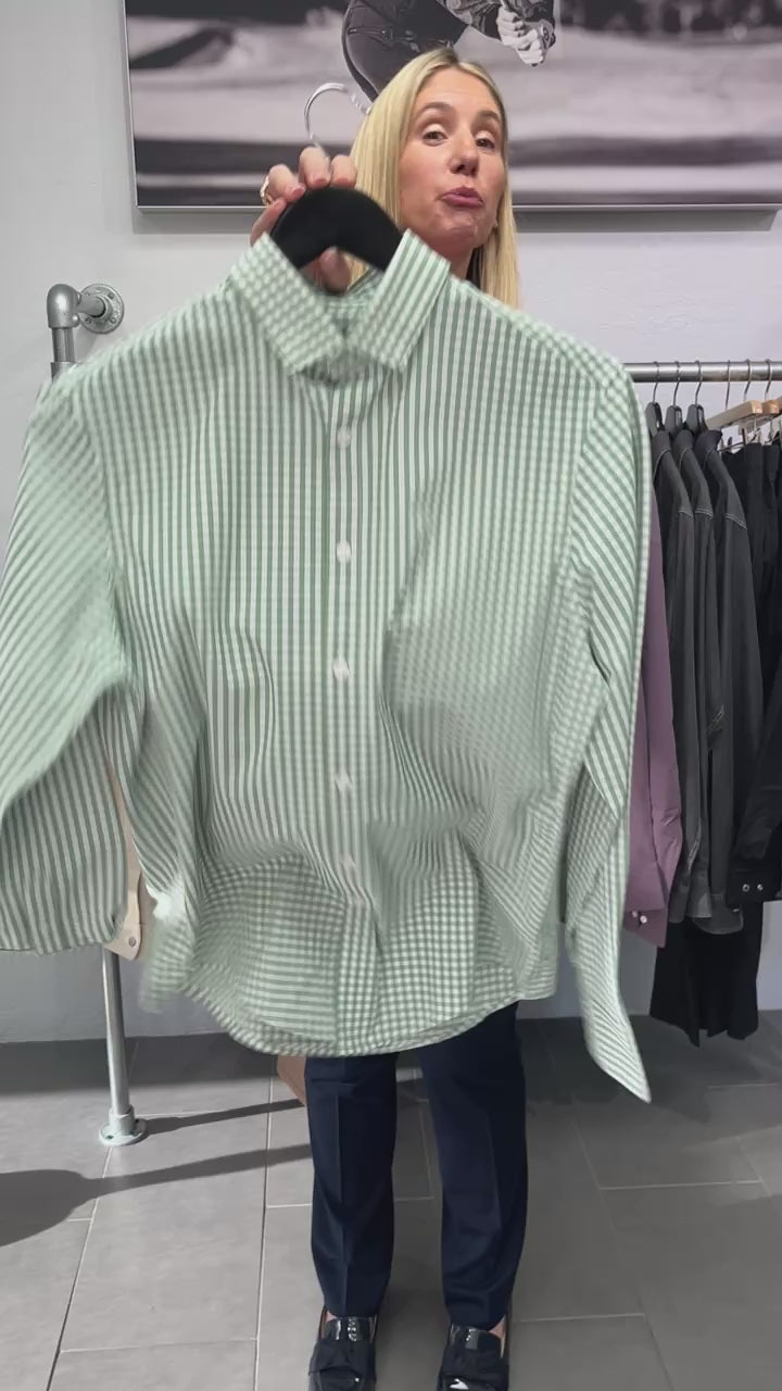 Leaf Alamo Gingham Leeward Dress Shirt - No Tuck | Mizzen + Main