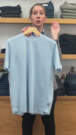 Light Blue Crew Neck from Live Live Supply