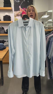 Spread Collar Stretch Woven Stripe Shirt Baja G/FORE