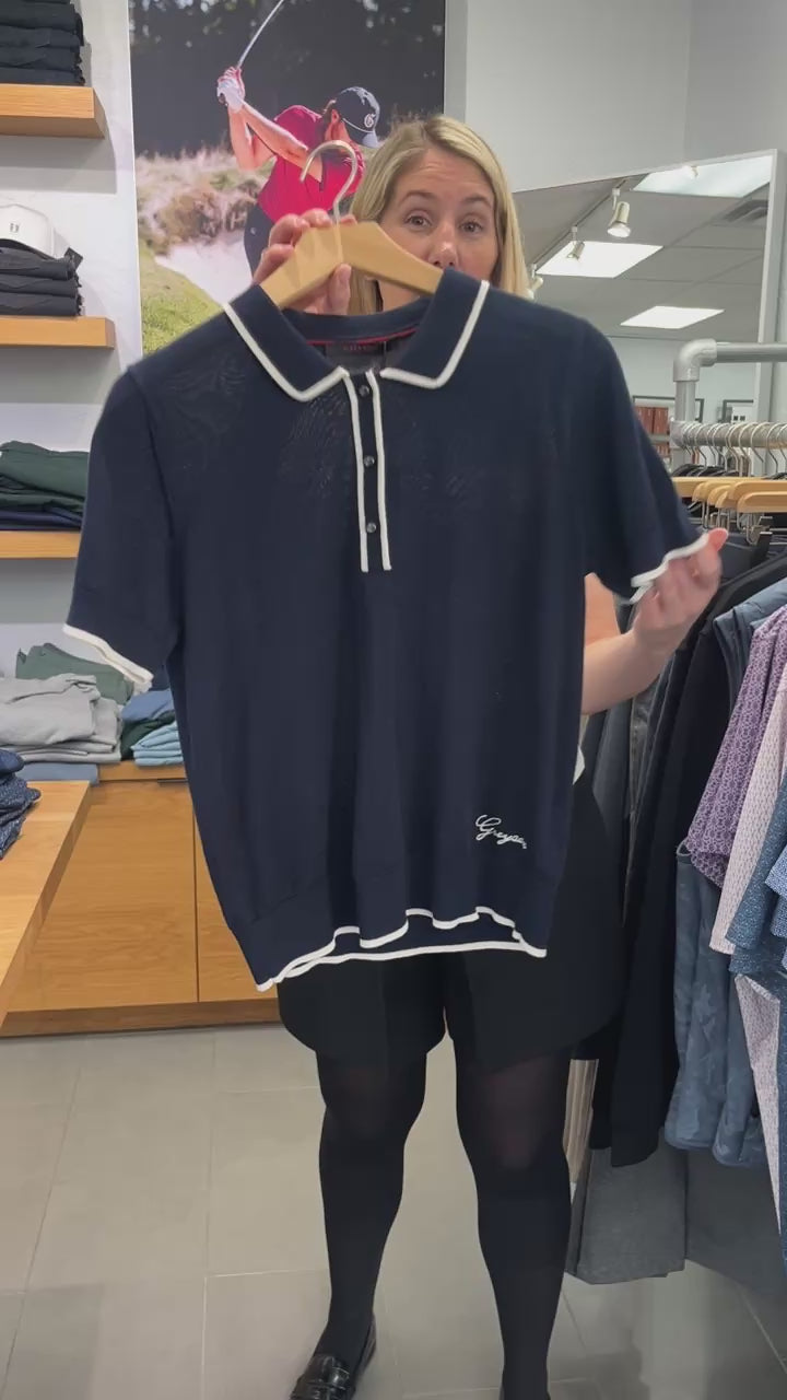 Bardot Sweater - Maltese Blue | Greyson Clothiers