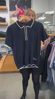 Bardot Sweater - Maltese Blue | Greyson Clothiers