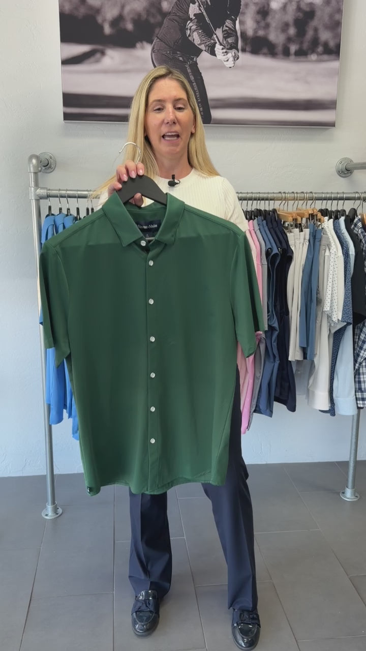 Pine Halyard Short Sleeve Shirt Mizzen+Main