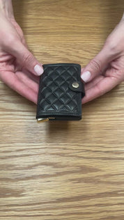 Premium Miniwallet Emboss Diamond Black Secrid Wallets